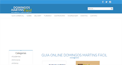 Desktop Screenshot of domingosmartinsfacil.com.br